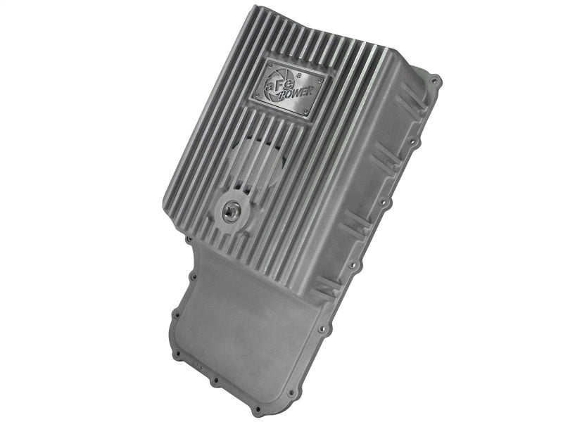 afe Transmission Pan (Raw); Ford Trucks 6R140 11-14 V8-6.7L (td) - Burkken Auto Parts