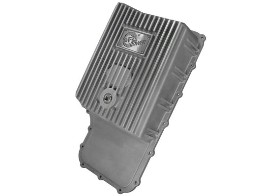 afe Transmission Pan (Raw); Ford Trucks 6R140 11-14 V8-6.7L (td) - Burkken Auto Parts