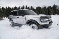 AVS 2021 Ford Bronco Sport Ventvisor Outside Mount Window Deflectors 4pc - Smoke - Burkken Auto Parts