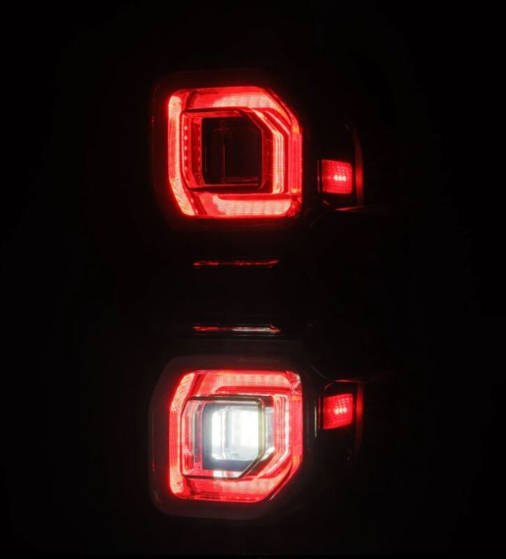 AlphaRex 21-24 Ford Bronco NOVA LED Tail Lights - Alpha-Black - Burkken Auto Parts