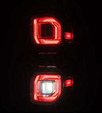 AlphaRex 21-24 Ford Bronco NOVA LED Tail Lights - Alpha-Black - Burkken Auto Parts