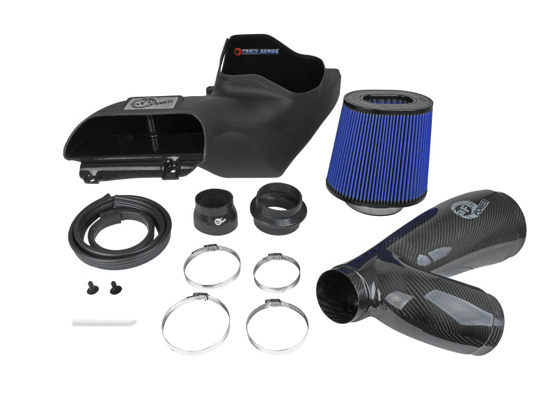 aFe 17-20 Ford F-150/Raptor Track Series Carbon Fiber Cold Air Intake System With Pro 5R Filters - Burkken Auto Parts