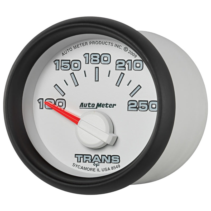 Autometer Factory Match 52mm Short Sweep Electronic 100-250 Deg F Transmission Temperature Gauge - Burkken Auto Parts