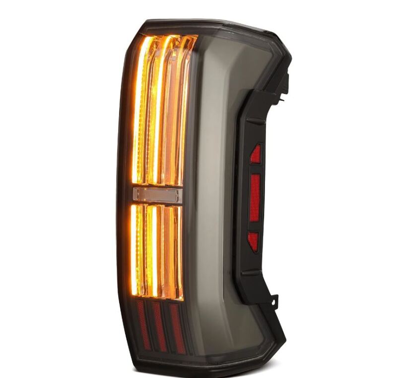 AlphaRex 22-24 Toyota Tundra NOVA-Series Prismatic LED Tail Lights - Alpha-Black - Burkken Auto Parts