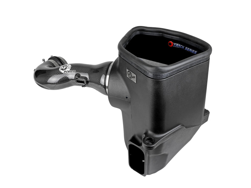 aFe 19-21 GM Trucks 5.3L/6.2L Track Series Carbon Fiber Cold Air Intake System W/ Pro Dry S Filters - Burkken Auto Parts