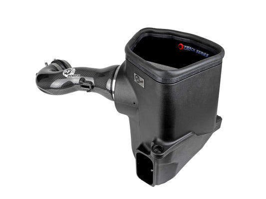 aFe 19-21 GM Trucks 5.3L/6.2L Track Series Carbon Fiber Cold Air Intake System W/ Pro Dry S Filters - Burkken Auto Parts