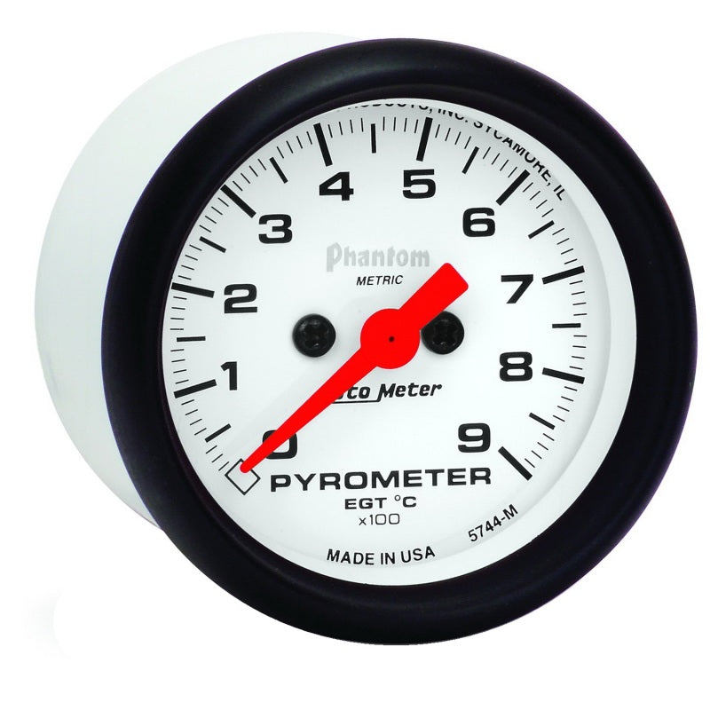 Autometer Phantom FSE 52mm 0-900 Deg C Electronic Gauge Kit - Burkken Auto Parts