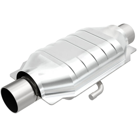 MagnaFlow Conv Universal 2.5in Inlet 2.5in Outlet 16in Length 6.375in Width - Burkken Auto Parts
