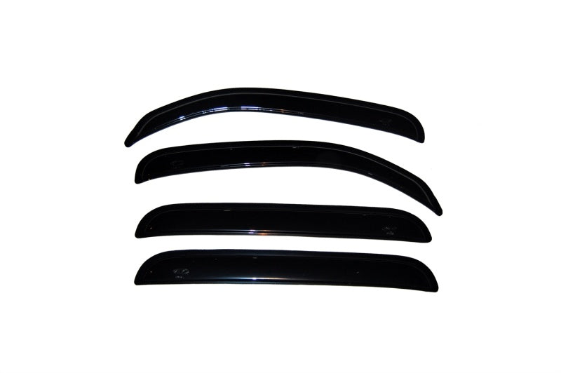 AVS 06-11 Chevy HHR Ventvisor Outside Mount Window Deflectors 4pc - Smoke - Burkken Auto Parts
