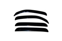 AVS 06-11 Chevy HHR Ventvisor Outside Mount Window Deflectors 4pc - Smoke - Burkken Auto Parts
