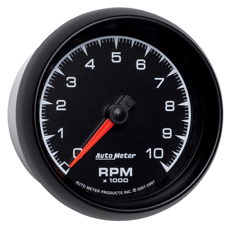Autometer ES 3-3/8in TACH 10000 RPM IN-DASH - Burkken Auto Parts