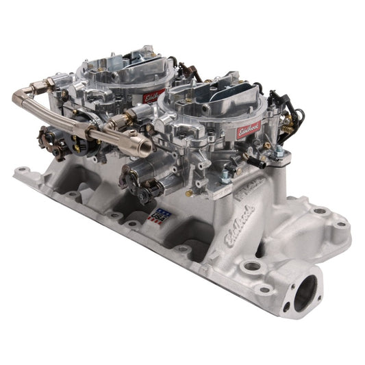 Edelbrock Dual Quad Kit RPM Air-Gap 289-302 Ford - Burkken Auto Parts