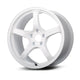 Gram Lights 57CR 18x9.5 +38 5x100 Ceramic White Pearl Wheel - Burkken Auto Parts