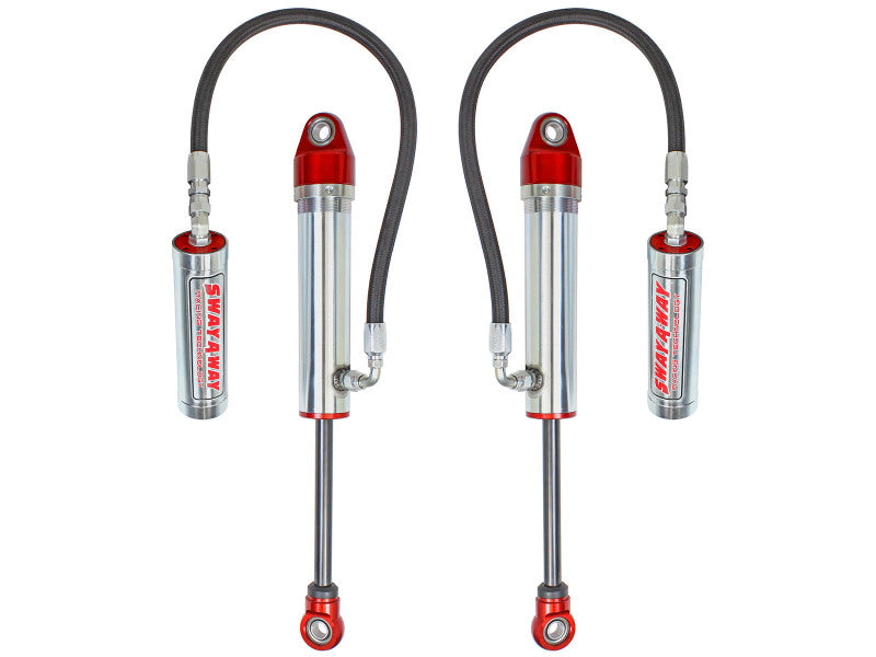 aFe 97-17 Nissan Patrol Sway-A-Way 2.5in Rear Shock Kit w/ Remote Reservoir for OE Ride Height - Burkken Auto Parts