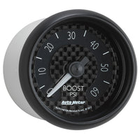 Autometer GT Series 52mm Mechanical 0-60 psi Boost Gauge - Burkken Auto Parts