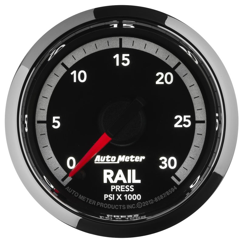 Autometer Factory Match Dodge 6.7L 4th Gen Fuel Rail Pressure Gauge 2-1/16in FSE - Burkken Auto Parts
