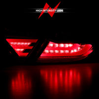 ANZO 2015-2016 Toyota Camry LED Taillights Smoke - Burkken Auto Parts