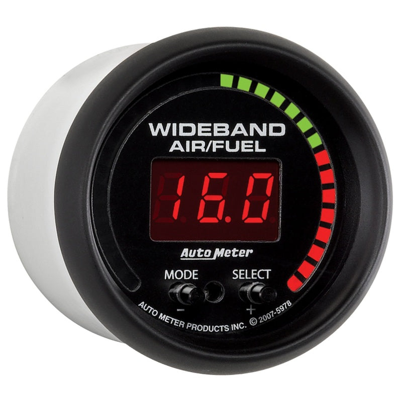 Autometer ES Digital 52mm Wideband Air/Fuel Kit - Burkken Auto Parts