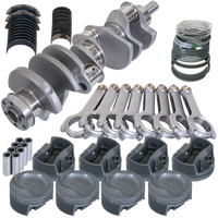 Eagle Ford 351W 4.000in Crank 6.200in H-Beam -28cc Inv Dome 4.030in Pistons Balanced Assembly - Burkken Auto Parts