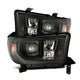 AlphaRex 07-13 Toyota Tundra / 08-17 Sequoia LUXX LED Proj HL Alpha-Blk w/Actv Light Seq. Sig + DRL - Burkken Auto Parts