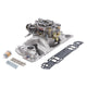 Edelbrock Manifold And Carb Kit Performer Air-Gap Small Block Chevrolet 1957-1986 Natural Finish - Burkken Auto Parts