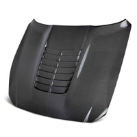 Anderson Composites 15-20 Ford Mustang Shelby GT350/GT350R Type GT5 Double Sided Carbon Fiber Hood - Burkken Auto Parts