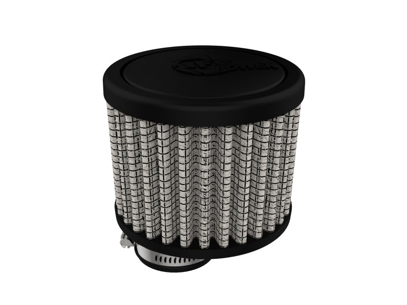 aFe MagnumFLOW Crankcase Vent Filter 1.25F x 3.75B x 3.75T x 3H - Burkken Auto Parts