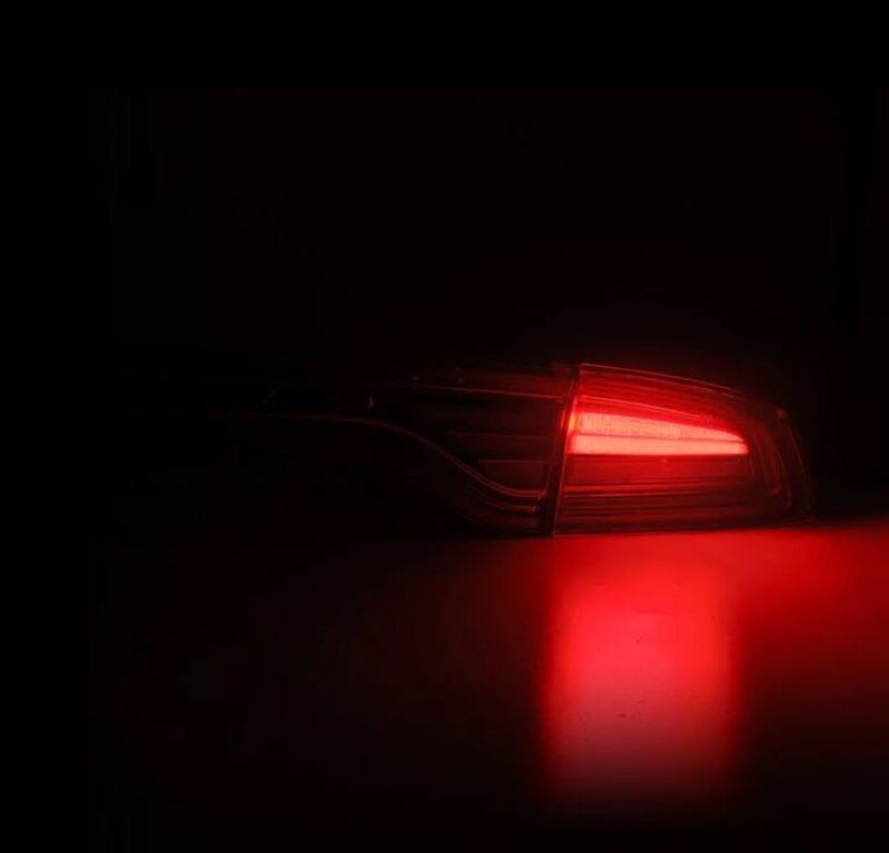 AlphaRex 15-23 Dodge Charger NOVA-Series Prismatic LED Tail Lights Smoke - Burkken Auto Parts