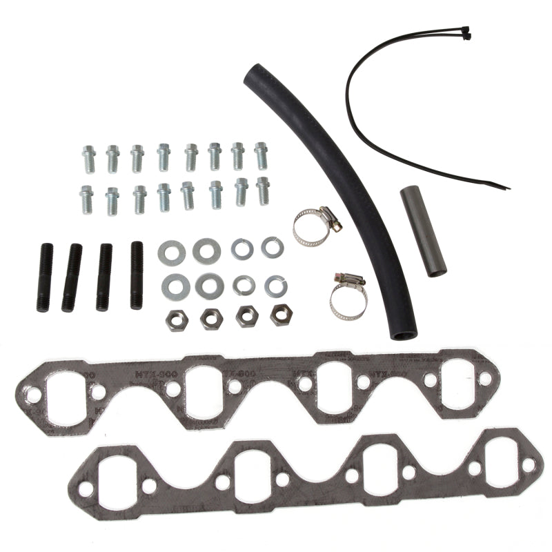 BBK 86-93 Mustang 5.0 Shorty Tuned Length Exhaust Headers - 1-5/8 Silver Ceramic - Burkken Auto Parts