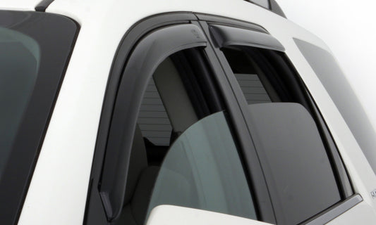 AVS 22-23 Jeep Grand Cherokee Ventvisor In-Channel Front & Rear Window Deflectors 4pc - Smoke - Burkken Auto Parts