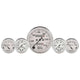 AutoMeter Gauge Kit 5 Pc. 3-1/8in. & 2-1/16in. Mech. Speedo. Wtmp & Oilp Old Tyme Wht - Burkken Auto Parts