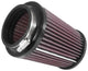 K&N Universal Rubber Filter 3in Flg 4-1/2inch OD B / 2-1/4inch H - Black Top - Burkken Auto Parts