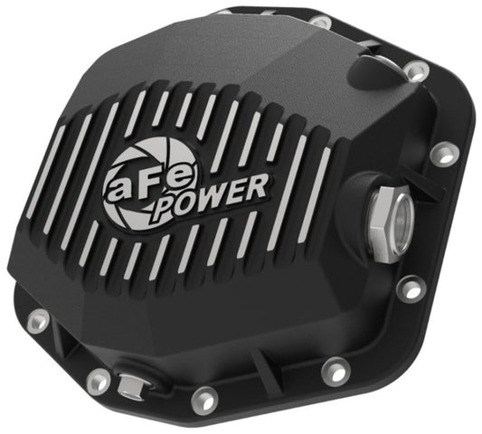 aFe POWER 2021 Ford Bronco w/ Dana M220 Differential Cover Black Street Series w/ Machined Fins - Burkken Auto Parts