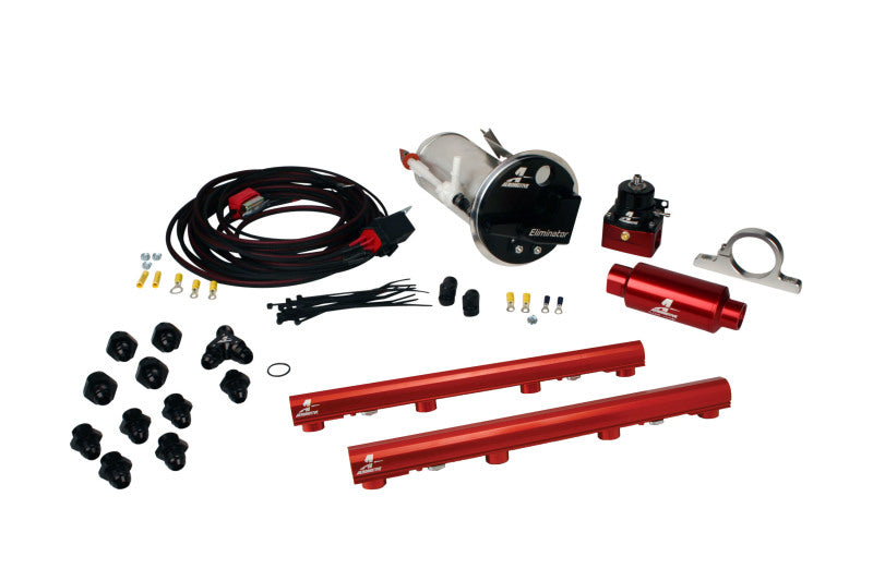 Aeromotive 05-09 Ford Mustang GT 4.6L Stealth Eliminator Fuel System (18677/14116/16307) - Burkken Auto Parts