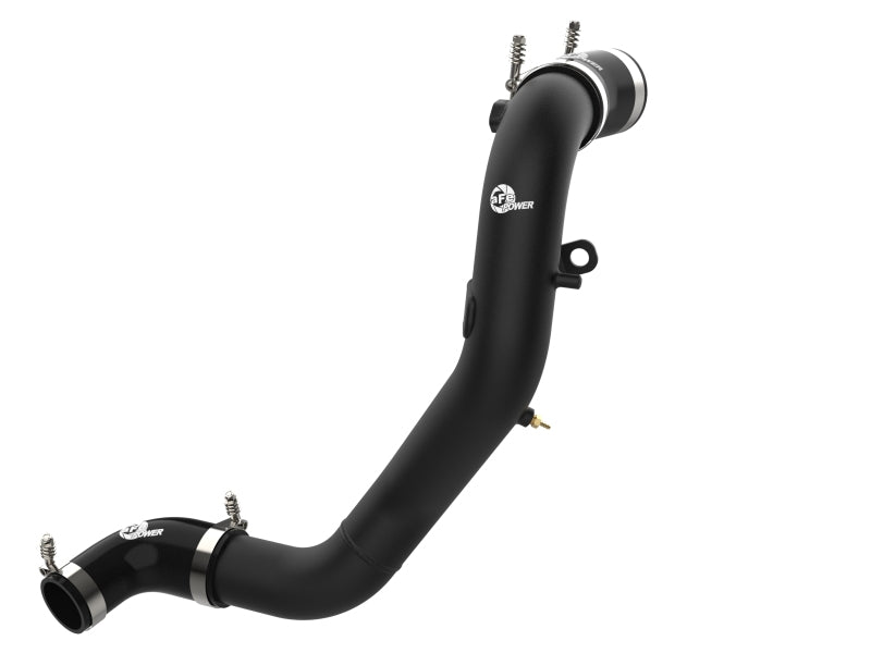 aFe Kia Stinger 18-22 V6-3.3L (tt) BladeRunner Cold Charge Pipe- Black - Burkken Auto Parts