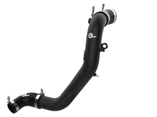 aFe Kia Stinger 18-22 V6-3.3L (tt) BladeRunner Cold Charge Pipe- Black - Burkken Auto Parts