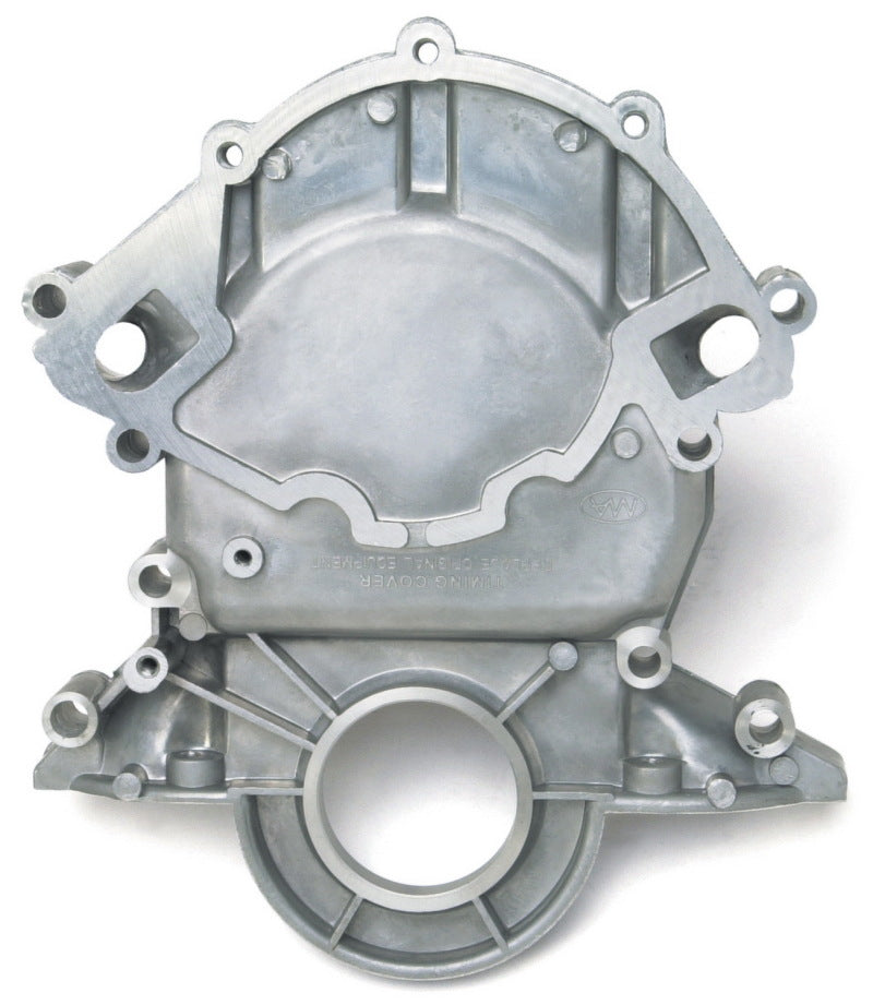 Edelbrock Timing Cover Alum S/B Ford 86-93 5 0L 88 Up 351-W w/ Reverse Rot Water Pump - Burkken Auto Parts