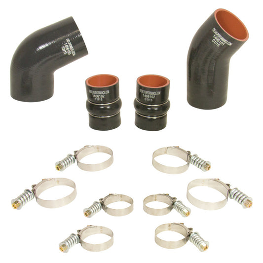 BD Diesel Intercooler Hose & Clamp Kit - 2004.5-2005 Chevy LLY Duramax - Burkken Auto Parts