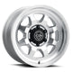 ICON Nuevo 17x8.5 / 5x150 / 25mm Offset / 5.75in BS - Silver Machined Wheel - Burkken Auto Parts