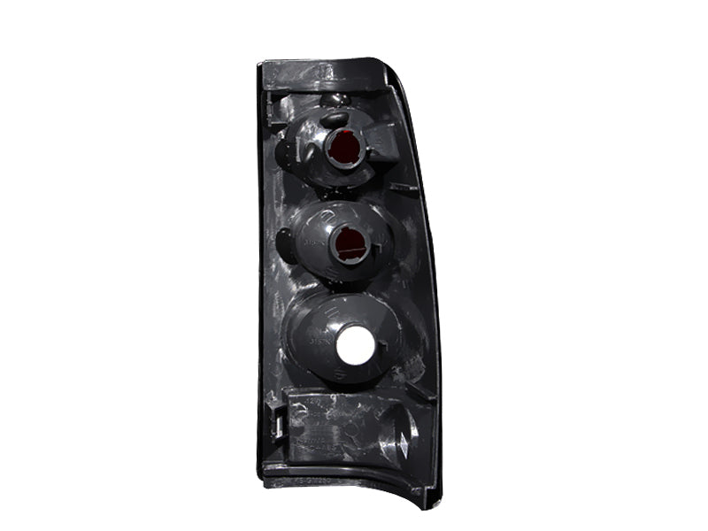 ANZO 1999-2002 Chevrolet Silverado 1500 Taillights Black - Burkken Auto Parts