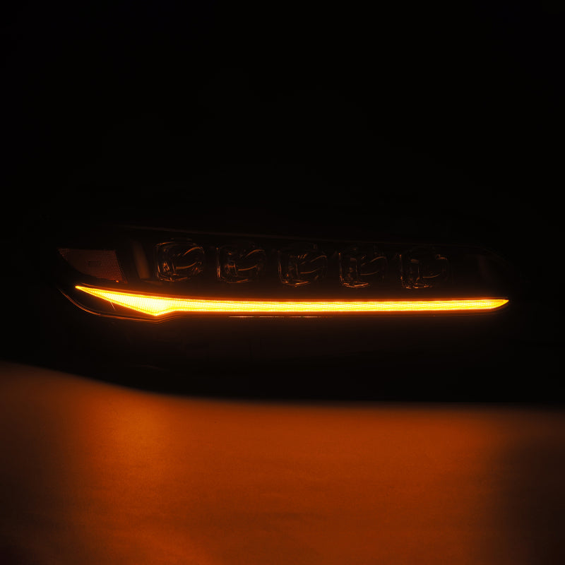 AlphaRex 22-25 Honda Civic NOVA LED Headlights - Black - Burkken Auto Parts