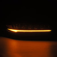AlphaRex 22-25 Honda Civic NOVA LED Headlights - Black - Burkken Auto Parts