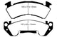 EBC 92-96 Chevrolet Caprice 4.3 Police Redstuff Front Brake Pads - Burkken Auto Parts