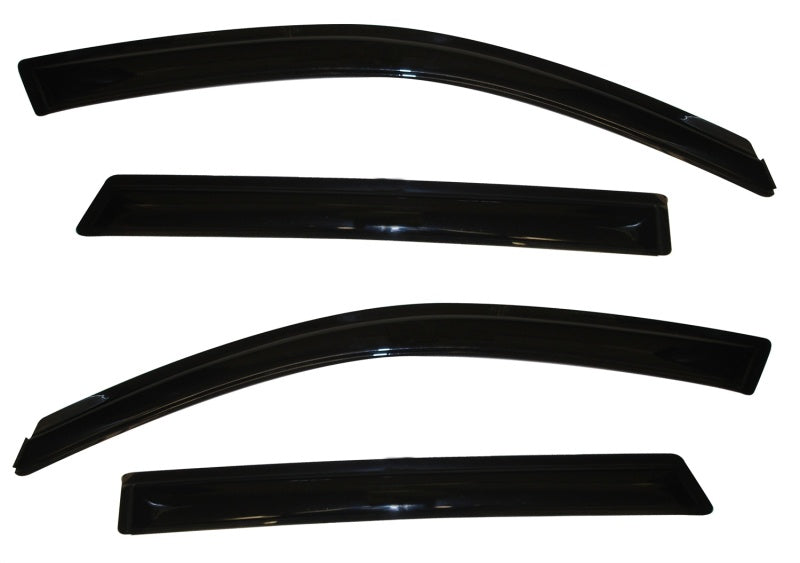 AVS 11-15 Kia Sorento Ventvisor Outside Mount Window Deflectors 4pc - Smoke - Burkken Auto Parts