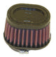 K&N Filter Universal Rubber Filter Oval Tapered 4in Base O/S L x 3.5in Top O/S L x 2.75in H - Burkken Auto Parts