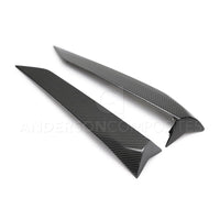 Anderson Composites 20-21 Chevrolet Corvette C8 Stingray Carbon Fiber Door Handle Cover - Burkken Auto Parts