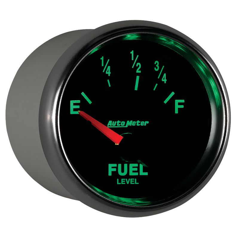 AutoMeter Gauge Fuel Level 2-1/16in. 73 Ohm(e) to 10 Ohm(f) Elec Gs - Burkken Auto Parts