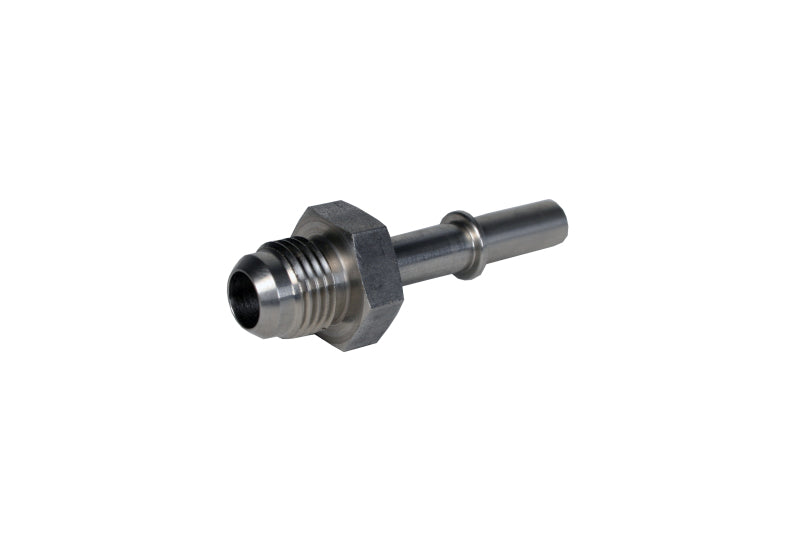 Aeromotive Ford OE Pressure Line - 5/16in Male Quick Connect to -6 AN male (Male OE filter coupler) - Burkken Auto Parts