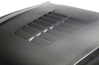 Anderson Composites 18-19 Ford Mustang Double Sided Type-GT5 Carbon Fiber Hood - Burkken Auto Parts