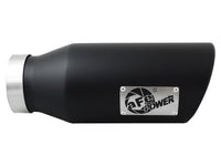 aFe Diesel Exhaust Tip Bolt On Black 4in Inlex x 6in Outlet x 15in - Burkken Auto Parts